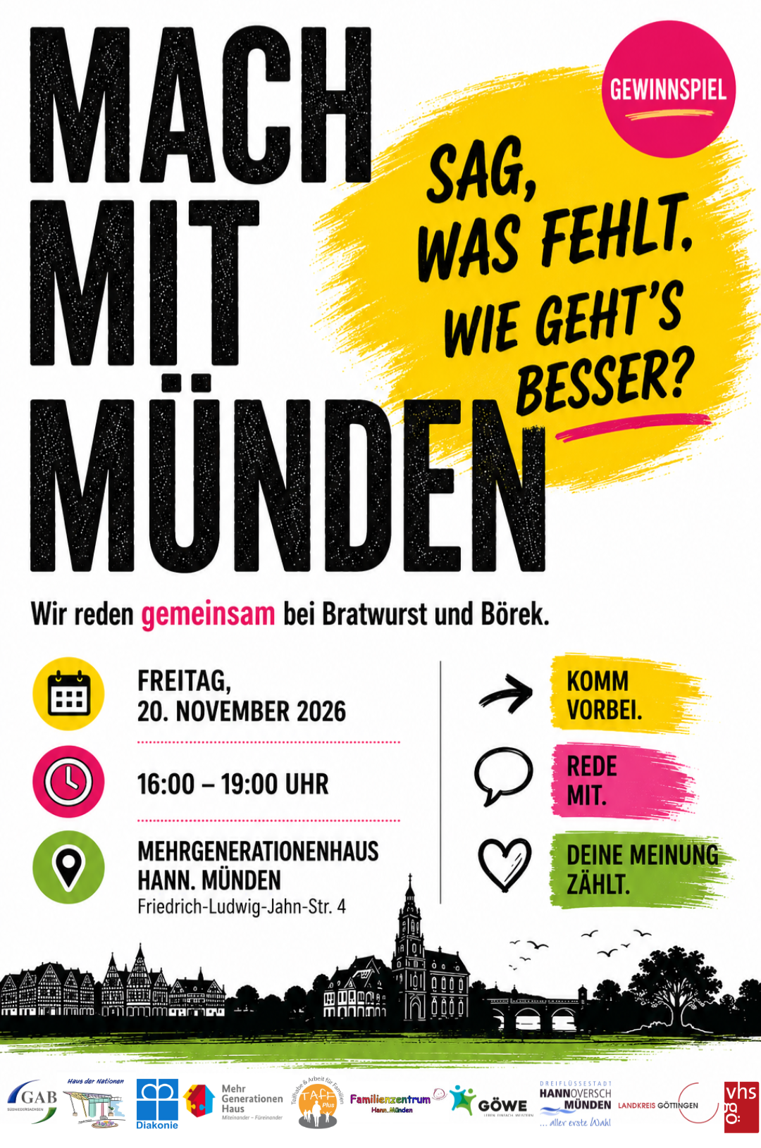 Flyer Machmitmünden
